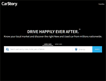 Tablet Screenshot of carstory.com